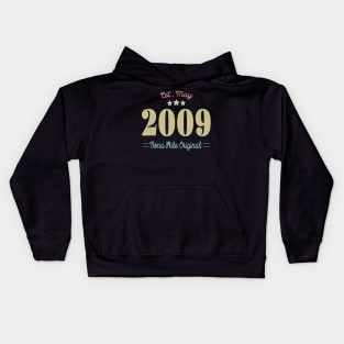 Born In May 2009 11th Birthday Gift 11 Year Old Kids Hoodie